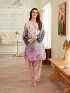 Rose Berry – Digital Printed Co-Ord Set (Stitched)