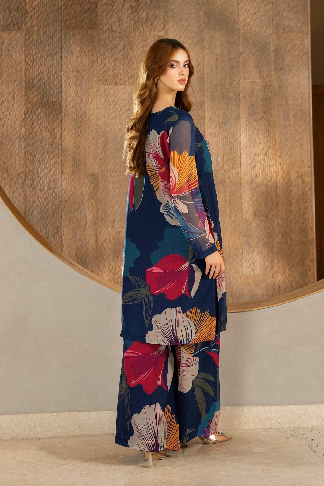 Royal Petal – Floral Printed Co-Ord Set