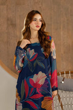 Royal Petal – Floral Printed Co-Ord Set