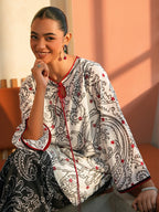 Mahira – Scarlet Touch Printed 3-Piece Suit